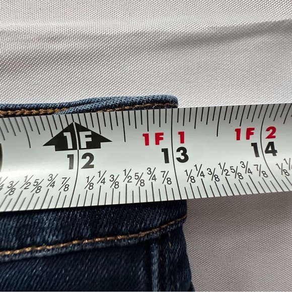 Madewell 9” high rise skinny dark wash denim jeans women’s 25‎ - Picture 10 of 16